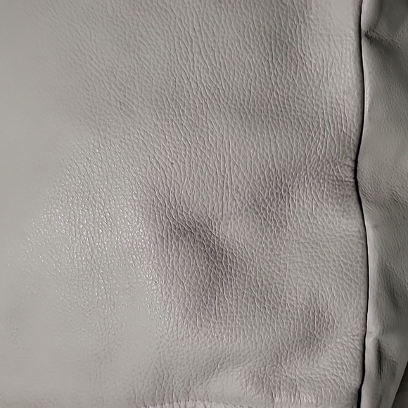 Victoria Leather Beige Crossbody Bag - Picture 6 of 13